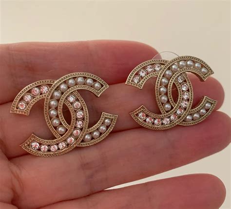 how much are real chanel earrings|where to buy Chanel earrings.